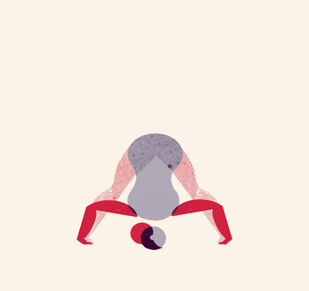 瑜伽垫上的喜马拉雅之星